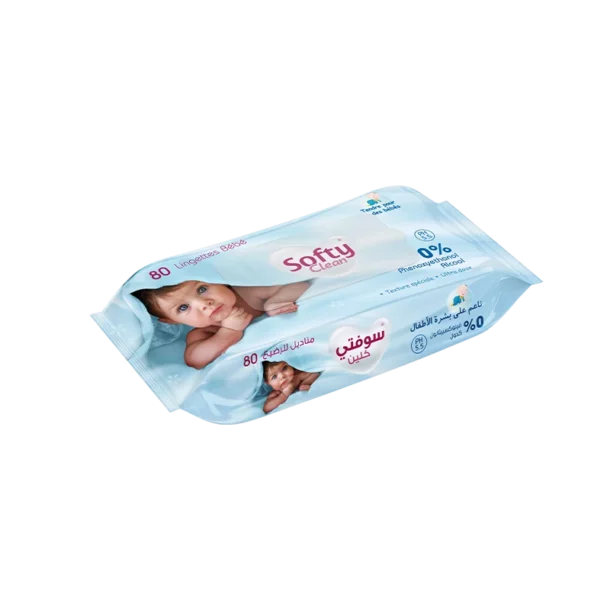 LINGETTES BÉBÉ 80PCS