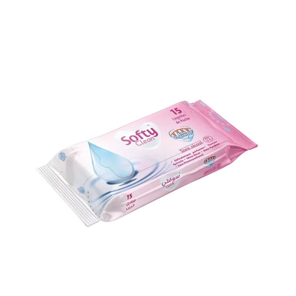 LINGETTES EAU THERMALE DE POCHE 15PCS