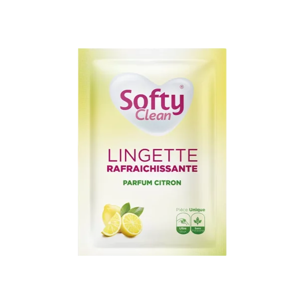 LINGETTES RAFRAICHISSANTE CITRON 1PCS